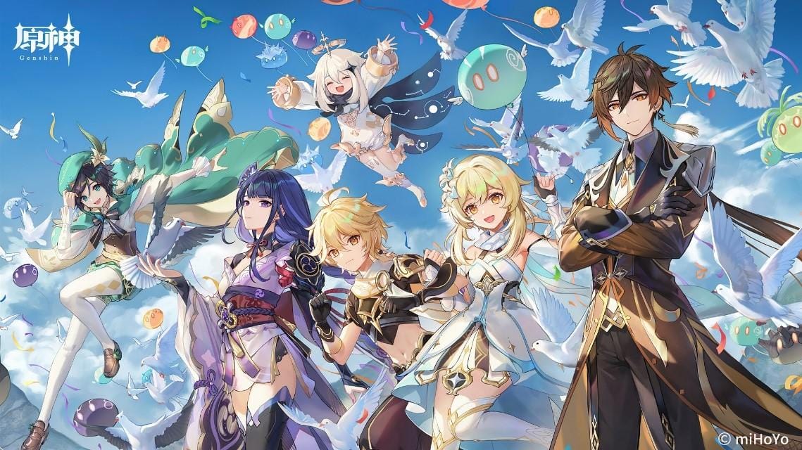 Melhores personagens de DPS e suporte do Genshin Impact